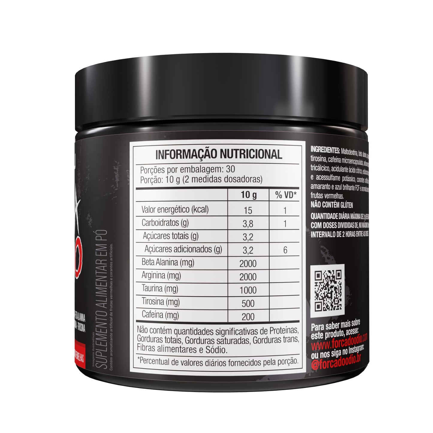 Força Do Ódio 300g